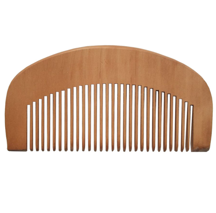 Peach wood comb advertising